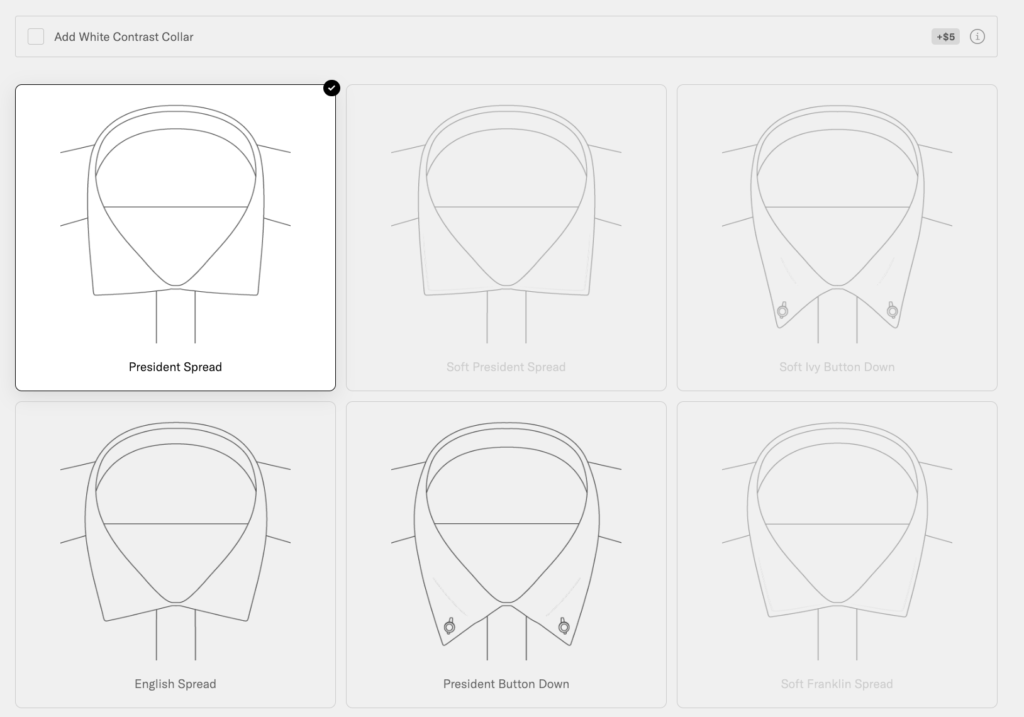 Custom dress shirts offer customization 